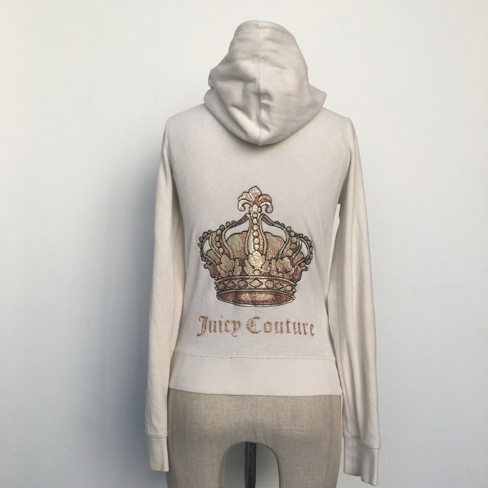 Juicy Couture Velour Zip-Up Hoodie